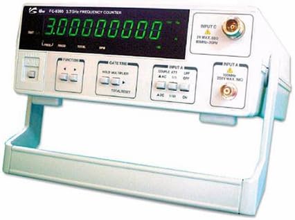 Unisource FC-8300 3.7GHz Frequency Counter, 9-digit LED Display