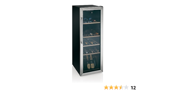 Hoover HWC 25360 DL - Nevera de vino (142 cm de altura, 206 ...