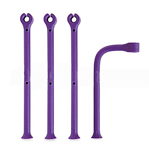 Wine Racks - Nhbr 4pcs Flexible Dishwasher Silicone Glass Bracket Creative Wine Hanging Bar - Of Box Barrel Free Shelf Island Bakers Countertop Hang Mount
