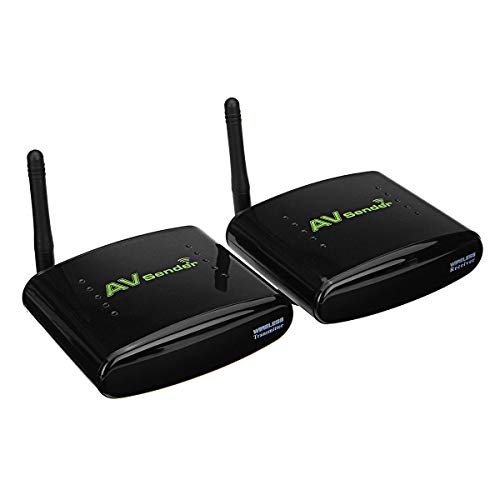 PAT-330 150M 2.4GHz AV Rca TV Audio Video Signal Sender Wireless Transmitter Receiver