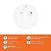 MEAUOTOU Wi-Fi Hidden Camera Detector HD 1080P Wireless IP Security Camera App Monitor Live Stream Video Spy Camera, White