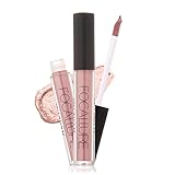 HUBEE 7 Colors Metallic Lip Gloss Waterproof Not Stick On Cup Liquid Lipstick Cosmetics