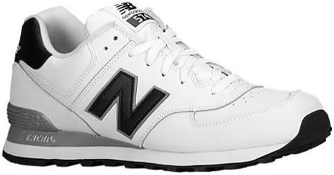 Amazon 並行輸入品 New Balance ニューバランス 574 メンズ White 白 ホワイト Black 黒 ブラック New Balance ニューバランス シューズ バッグ