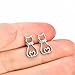 Cat Earrings Sterling Silver Mini Pet Cats Stud Earrings Jewelry Studs Gifts for Women