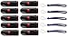 SanDisk Glide USB (10 Pack) 2.0 64GB CZ60 Flash Drive High Performance Jump Drive/Thumb Drive/Pen Drive- Bundle with (5) Everything But Stromboli Lanyards