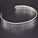 O.RIYA Let's Grow Old Together, Gift for Her, Wedding Gift, Wife's Gift Custom Cuff Bracelet
