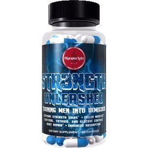 STR3NGTH Unleashed by Olympus Labs (Next Generation Laxogenin with PhytoFUSE Technology) 50mg 60 Capsules