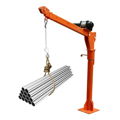 TruckMounted Crane Hoist, TruckMounted Crane with 12V Electric Winch