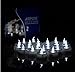 AGPTEK Lot 24 Battery Operated LED Cool White Tea Light Candle Flickering Flashing for Wedding Party Festival Decoration Occasions