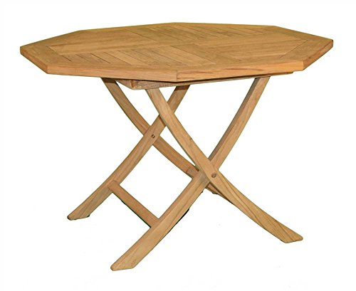 Jewels of Java Teak Octagonal Folding Side Table