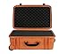Seahorse SE-920F Waterproof Protective Wheeled Carry-on Hardcase with Foam (Orange)