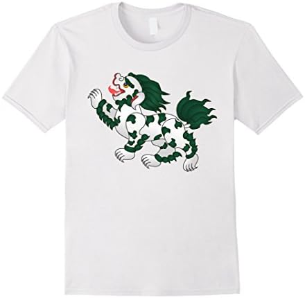 Mens Snow Lion Tibet Flag Tibetan Shirt 2XL White
