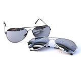 The Original Aviator - Full Mirror Lens Single or 2-Pack with Premium Microfiber Storage Bag