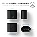 elago Upgrade AirPods Stand Charging Dock Compatible with Apple AirPods 1 & 2, Apple TV Remote, Apple Pencil [Black] - AirPods Stand/Holder