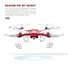 Syma X5UW Wifi FPV Drone with 720P HD Camera Live Video, Barometer Set Height, H/L Speed, Extra Battery RTF RC Quadcopter