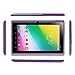 iRULU eXpro X1 7 Inch Google Android Tablet PC, 1024x600 Resolution, 16GB Nand Flash, Wi-Fi, Games, Dual Cameras (Purple)