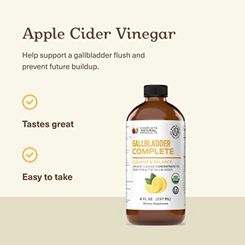 Gallbladder Complete 8oz Natural Organic Liquid Gallstones Cleanse