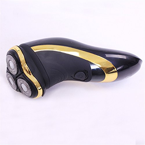 2 Style Electric Shaver Razor Washable Shaving Machine Trimmer 3D Waterproof Rechargeable Floating Rotary gold EU Plug