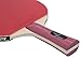 Killerspin JET300 Table Tennis Paddle - Red Ping Pong Model of Performance and Style with Specialy Designed Memory Book