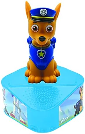 LEXIBOOK, Paw Patrol, Speaker with luminous figurine, 5.0 Bluetooth, USB/USB Type C port, Blue, BTD80PA