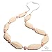 Goobie Baby Naomi Silicone Teething Necklace for Mom to Wear, Nursing Necklace Chew Bead (Gift Box Packaging – Peach/Cream)