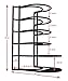 6 tier pantry organization and storage Pan organizer Lid organizers Pot holders Shelf organizer. Pots pans kitchen rack in pantries cabinets under sink Kitchen drawer organizer Cabinet shelf dividers