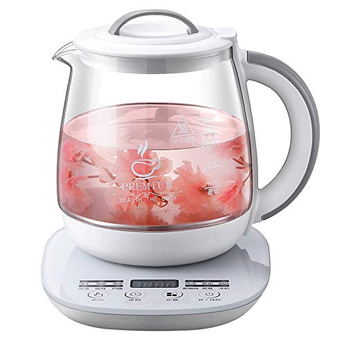 WSJTT Bollitore Elettrico, Cordless Jug Kettle variabile Temperatura bollitore, Termica, Digitale, Intelligent Automatic…