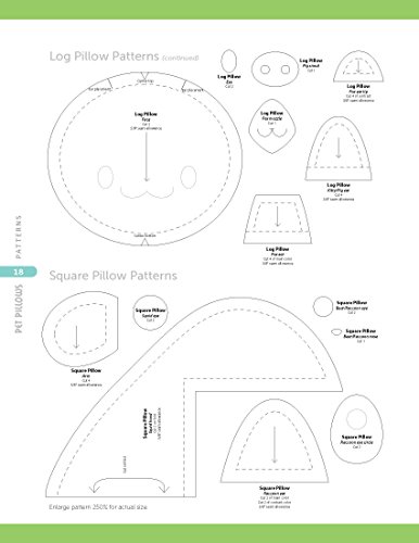 Sew Your Own Pet Pillows: Twelve Huggable Friends You Can Easily Make (Design Originals)