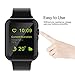 Apple Watch Series 3 Case, iVAPO Ultra Slim Lightweight Bumper Cover (2-Pack) Anti-Scratch Snap on PC Protective Shell for Apple Watch Series 3/Series 2 42mm-Black/Clear
