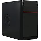 ROSEWILL Micro ATX Mini Tower Computer Case, Office Computer Case with 1x 80mm Rear Fan, Top I/O Access with USB 3.0 x 1, USB 2.0 x 2, Audio In/Out and Support CPU Cooler up to 140mm (SCM-01)