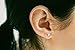16g Body jewelry cartilage ear studs cute cool earring tragus helix barbell for women teens girls men Pyramid Triangle Tragus Earring,helix Earring,11P-00091 (Gold)