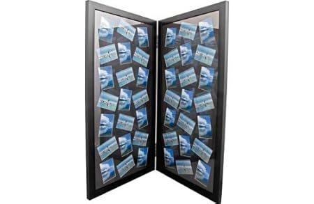 Floor Standing 42 Print Aperture Photo Frame Black