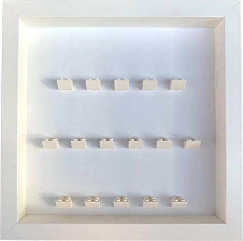 FRAMEPUNK Display Frame compatible with LEGO® Minifigures - 16 white