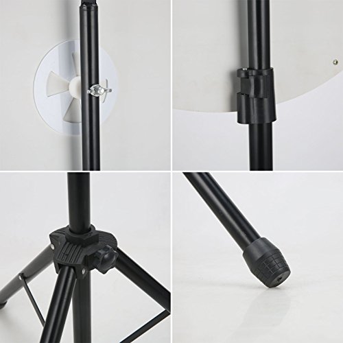 image for Voilamart 24 Inch Prize Wheel with Folding Tripod Floor Stand Height A