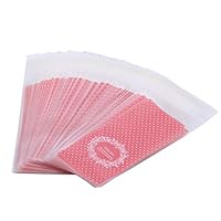 LALANG 100Pcs Pink Mini Candy Packaging Gift Bag White Dot Pattern Lip Balm Cosmetics Self-Adhesive Bags