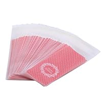 LALANG 100Pcs Pink Mini Candy Packaging Gift Bag White Dot Pattern Lip Balm Cosmetics Self-Adhesive Bags