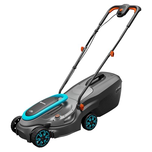 Gardena Battery Lawnmower PowerMax 32/18V P4A Solo: 32 cm width, 30 l capacity, Ergonomic, Height adjust, Cordless (14632-55)