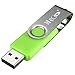 MECO(TM) 10Pcs 1GB 1G USB 2.0 Flash Drive Memory Stick Fold Storage Thumb Stick Pen Swivel Design Green