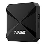 WOSUNG Android TV BOX,T95E Android 5.1 RK3229 Quad-core Cortex-A7 1G/8GB Support Wifi and 4K Streaming Media Player with Learning Remote