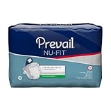Pack of 96 Prevail® Nu-Fit® White Incontinent Brief Medium 32 to 44 Inch