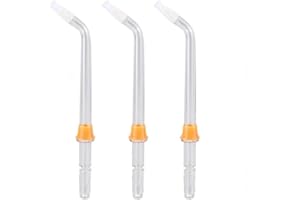 VWONST Orthodontic Replacement Tips Compatible with Waterpik Water Flossers and Oral Irrigators, 3-Pack (Orthodontic Tips)
