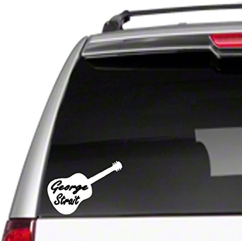 George Strait 6" Car Vinyl Sticker Decal hat rodeo team roper singer *F13*