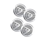 Alpine SPS-M601 6-1/2” Marine Coaxial 2-Way Marine Speaker Bundle