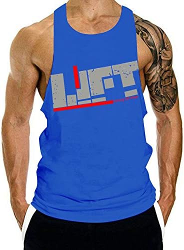 Men's Gym Bodybuilding Stringer Tank Top Workout Muscle Cut Shirt Fitness Sleeveless Vest