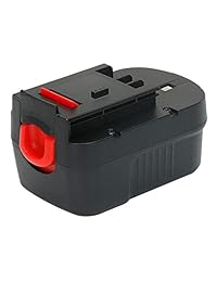 2.0 Ah HPB14 Batería de repuesto para Black & Decker 499936 34 499936 35, A14, A144EX a14 F Firestorm A14 FS140BX Cordless Herramientas Eléctricas (14.4 V, Ni-Cd)