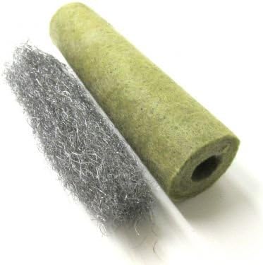 Tecnigas exhaust insulating wool insert, 64 mm x 247 mm.