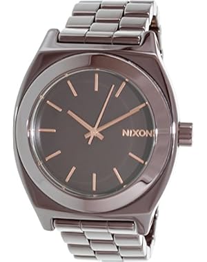 Womens The CERAMIC Time Teller Chocolate Brown Bracelet Quartz Watch A250-1192