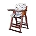 Twoworld High Chair Cushion, Large Thickening Baby High Chair Seat Cushion Liner Mat Pad Cover Breathable (Animal World)