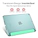 MoKo Case Fit 2018/2017 iPad 9.7 6th/5th Generation - Slim Lightweight Smart Shell Stand Cover with Translucent Frosted Back Protector Fit iPad 9.7 Inch 2018/2017, Mint Green (Auto Wake/Sleep)