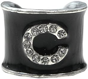UltraScope Stethoscope Crystal Monogram Charm - C